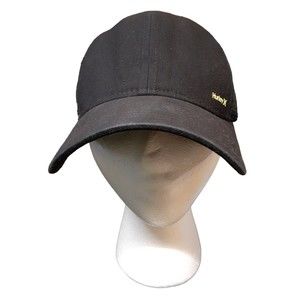 Black Mesh Back Snapback Hurley Hat Cap